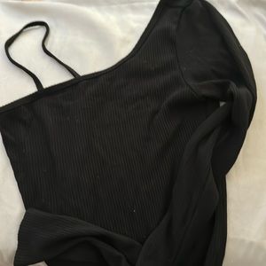 A one piece,one shoulder.